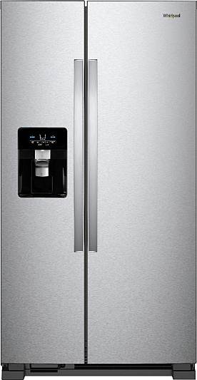 Whirlpool 25 CU FT SXS Stainless Steel Refrigerator - I/W