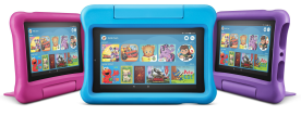 Amazon Fire 7 Kids Tablet - Blue, Pink, or Purple - Your Choice!