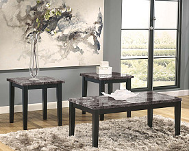 Maysville - Black 3 Pc Occasional Set