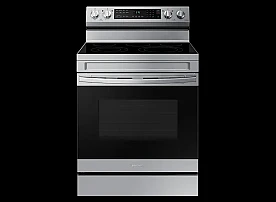 SAMSUNG STAINLESS STEEL AIR FRY 6.3 CU FT ELECTRIC RANGE