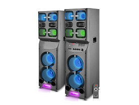 X TWINS 4,000 Watt Home Entertainment System w/Bluetooth