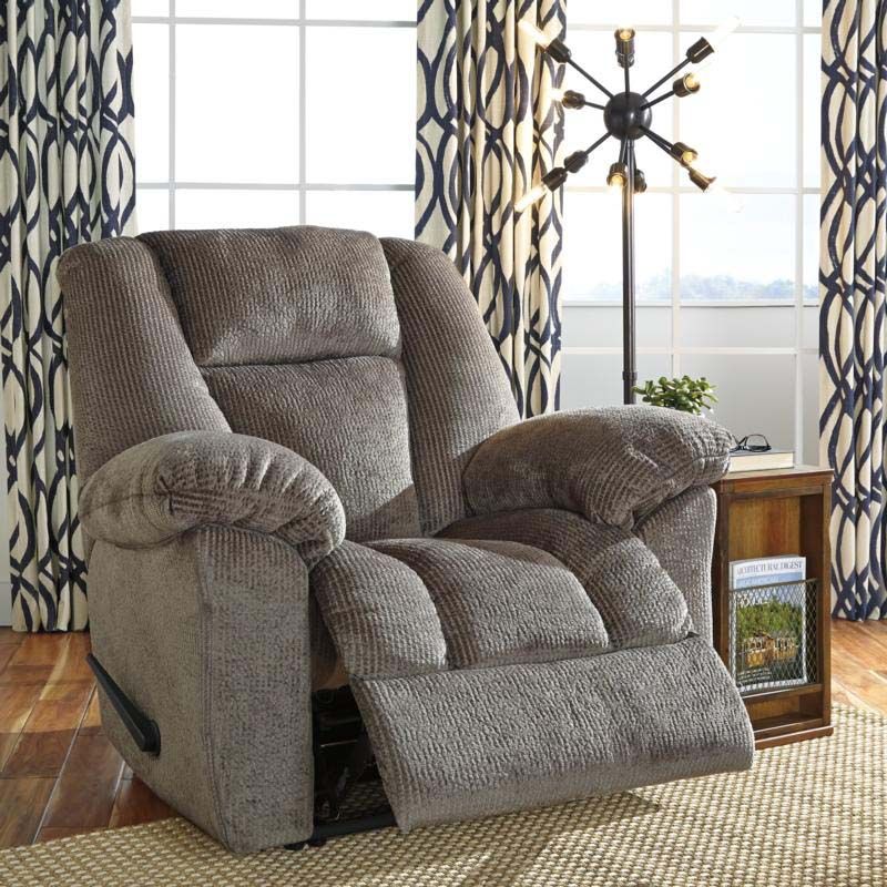 Nimmons Taupe Zero Wall Recliner Ashley Furniture Cleek's Home