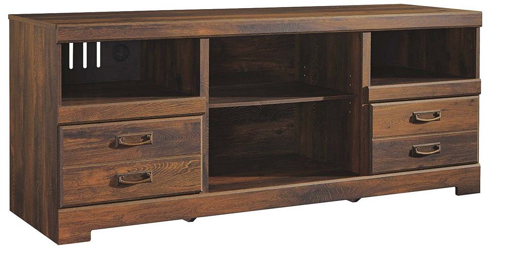 Quinden Dark Lg Tv Stand Ashley Furniture Cleek S Home Furnishing Overview