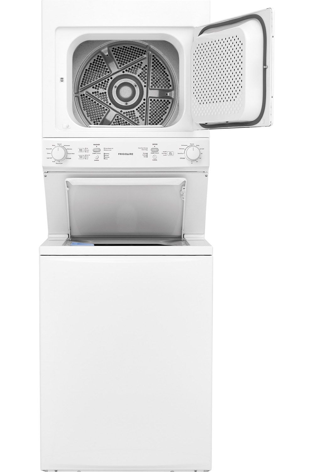 Frigidaire Laundry Center 3.9 cu ft washer/5.5 cu ft dryer | Frigidaire
