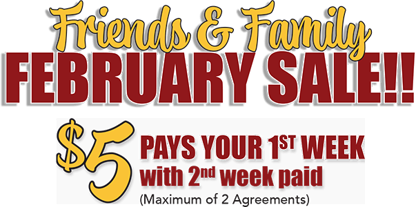Friends & Family February Sale!