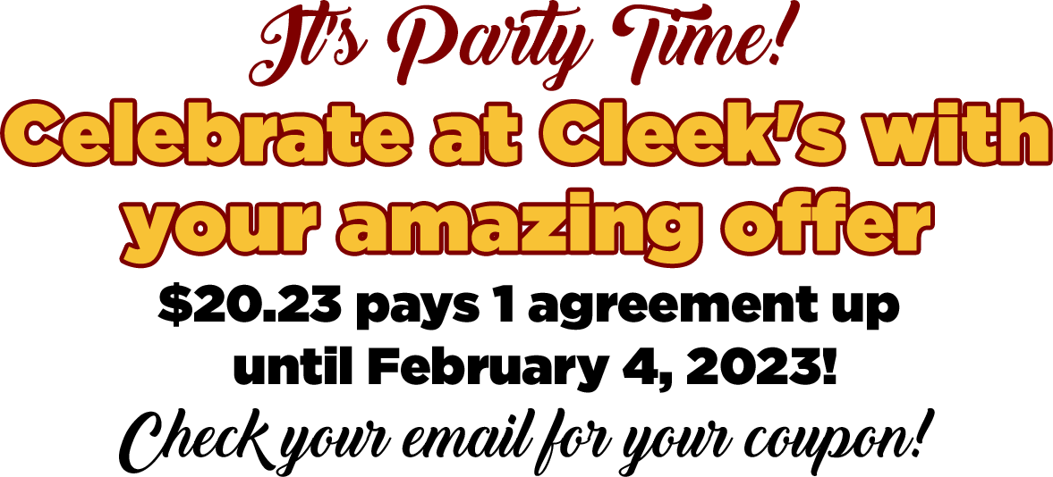 Rent To Own Appliance Rentals Cleek's Rent to Own