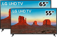 LG 55" & 65" 4K TV Bundle