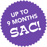 Up to 9 months SAC!