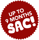 up to 9 Months SAC!