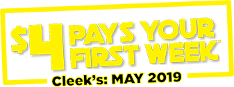 $4 pays your first week