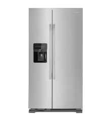 Amana 24.5 Cu Ft Side By Side Refrigerator with Ice & Water